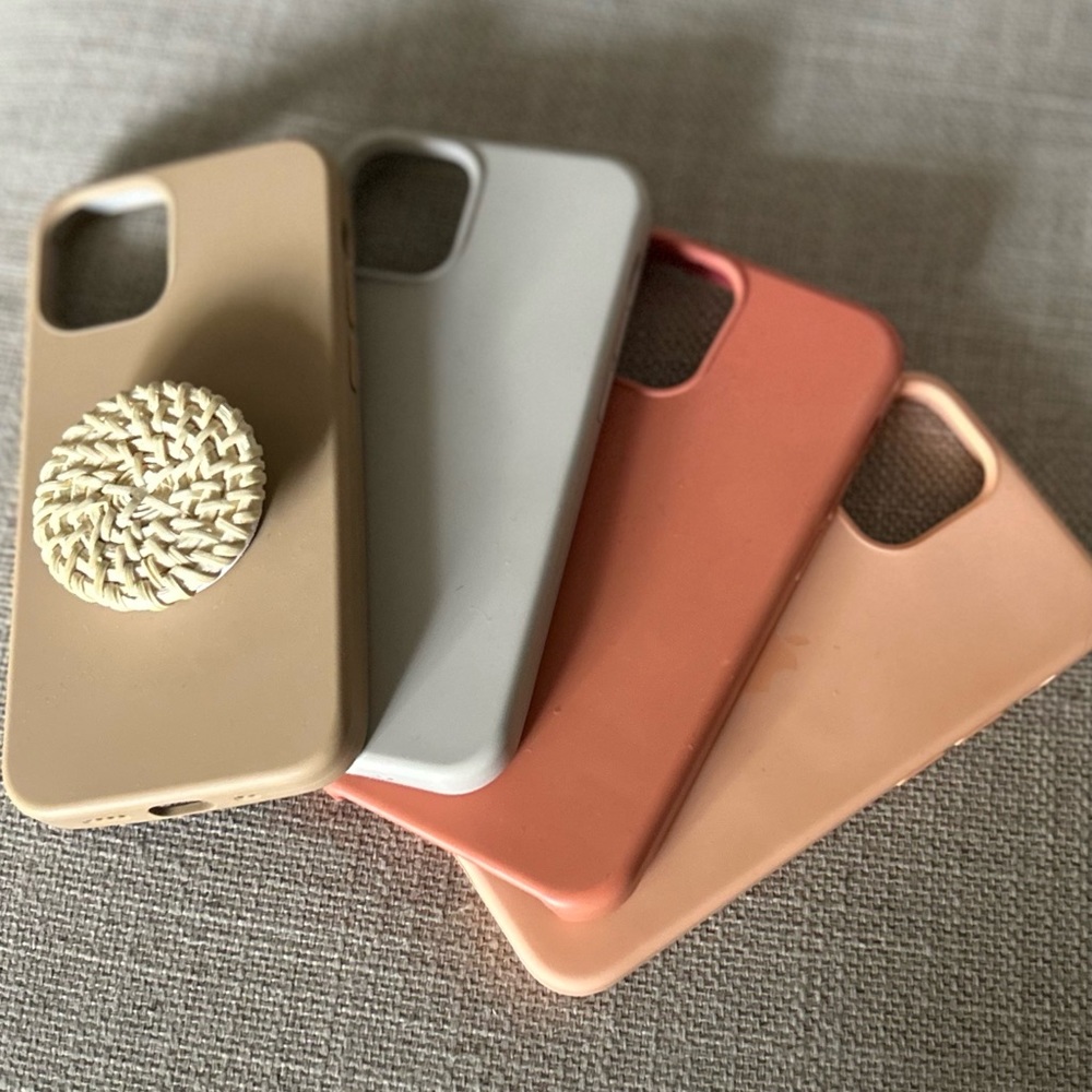 Set of iPhone cases